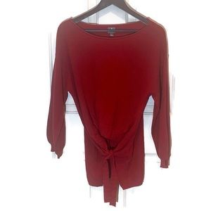 New York & Co red holiday sweater Small NWT